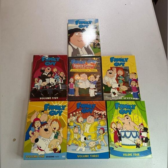 Used family guy season box set volume 1-8 - Picture 1 of 8